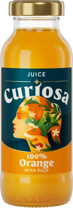 Curiosa 100% pomeranč s dužinou