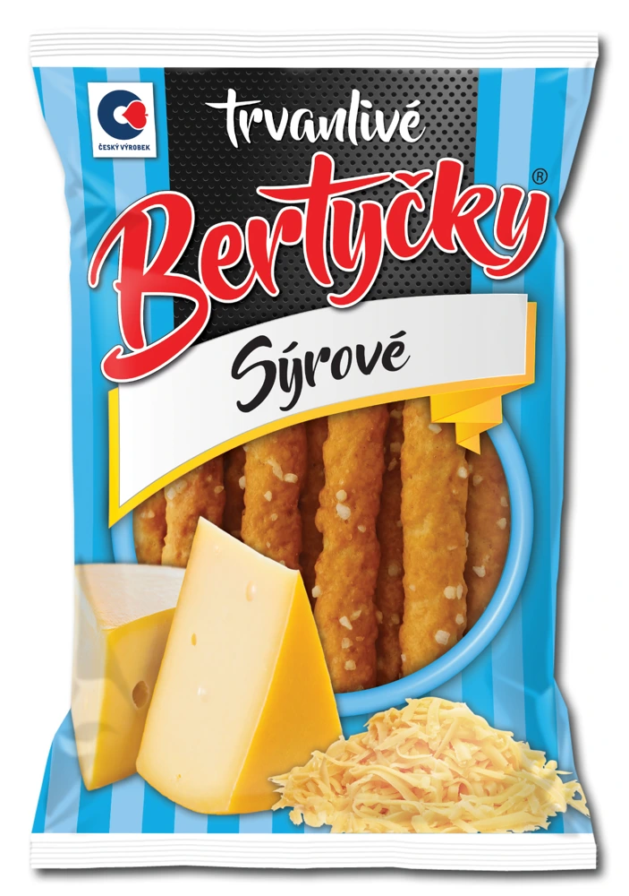 Bertyčky sýrové