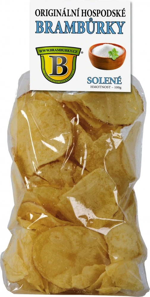 Originální hospodské brambůrky solené